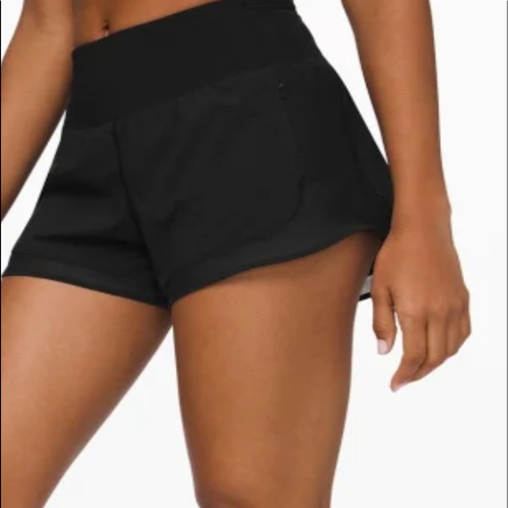 Lululemon Mesh High Waisted Running shorts
